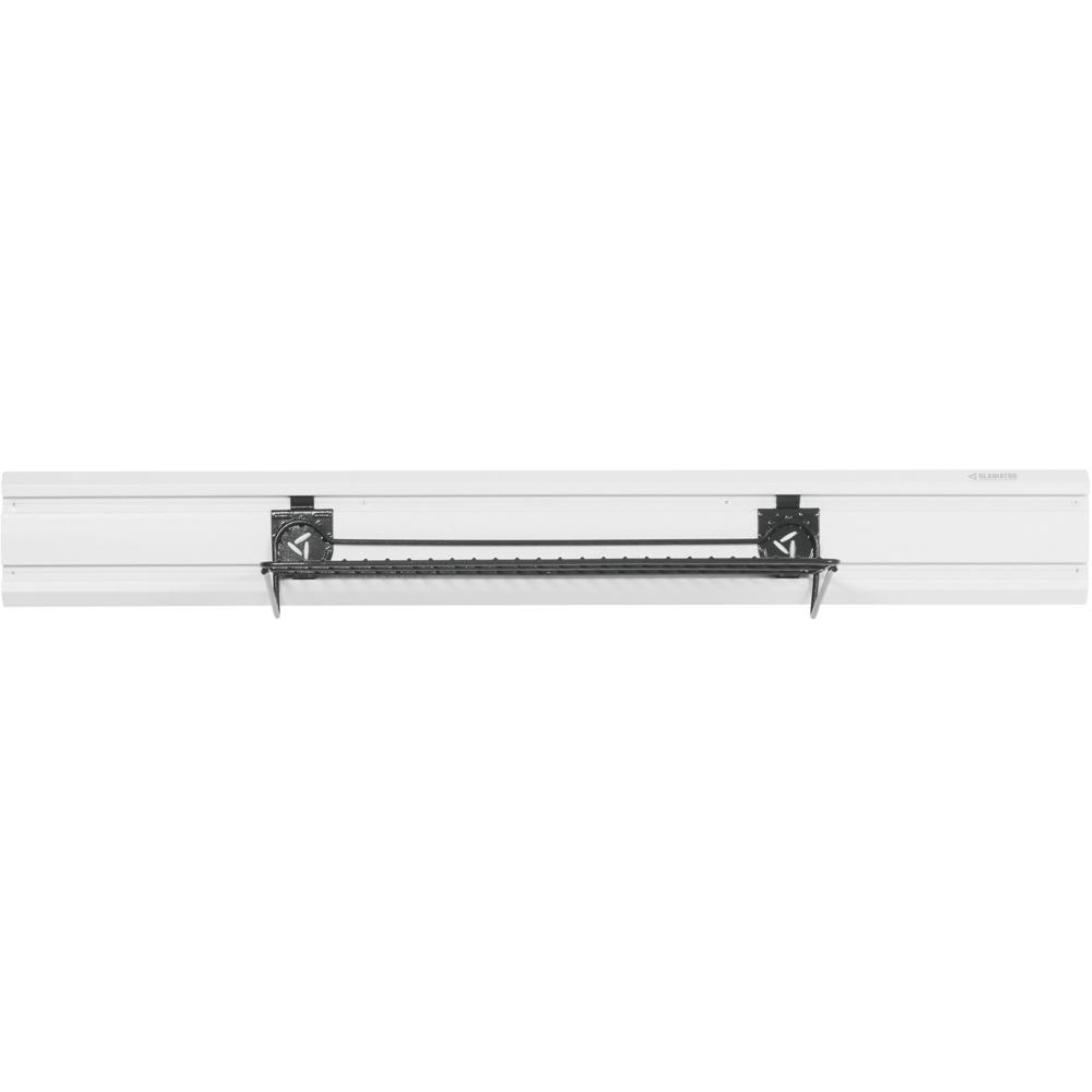 Gladiator, 24in. Wire Shelf, Width 24 in, Depth 12.5 in, Material Steel, Model# GAWU24WSBH